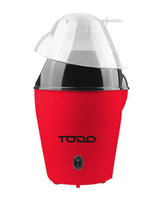 TODO Popcorn Maker Countertop Snack Hot Fresh Electric Popcorn Machine Kitchen Appliance - Red