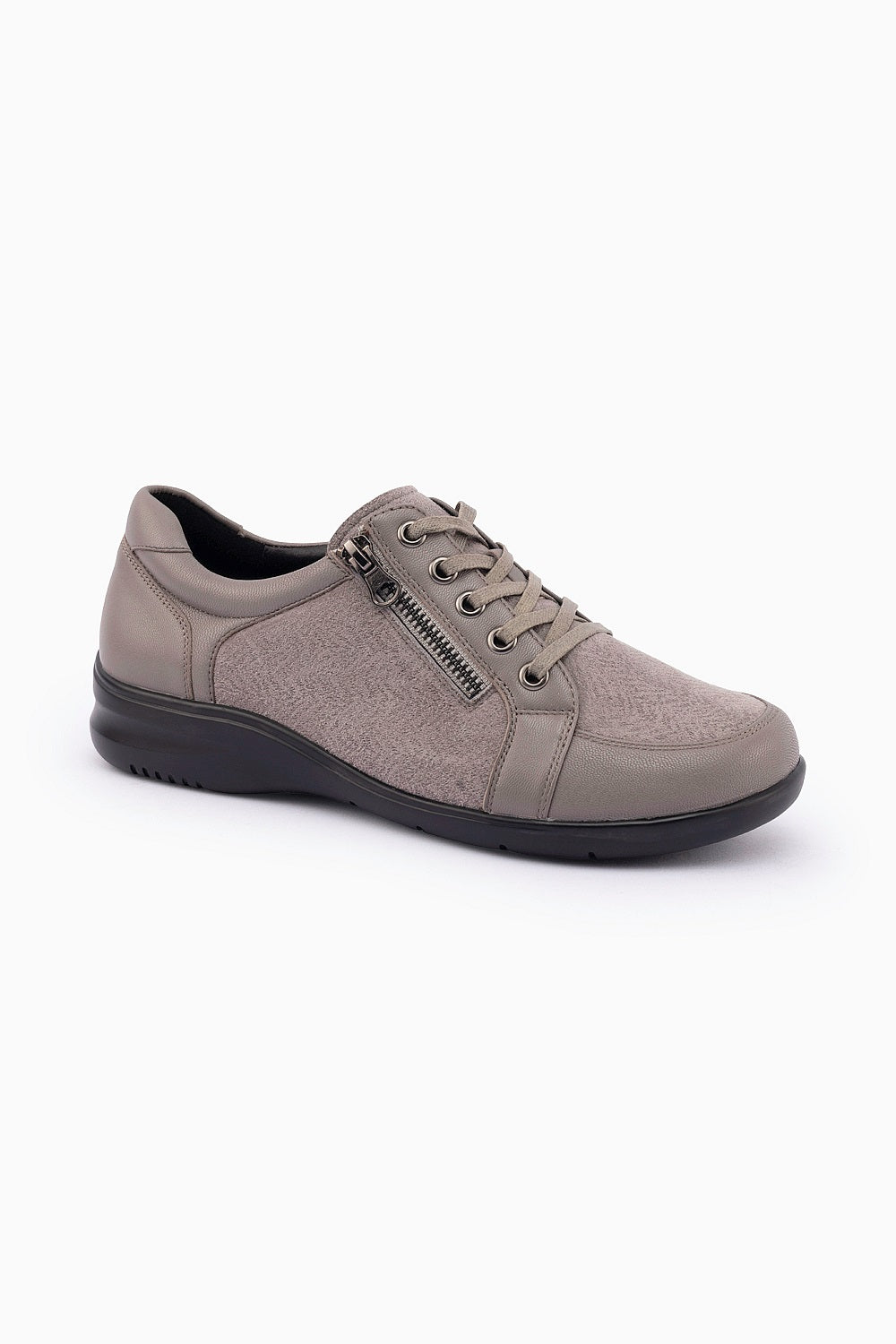 Klouds Jaslyn Taupe Print Stretch