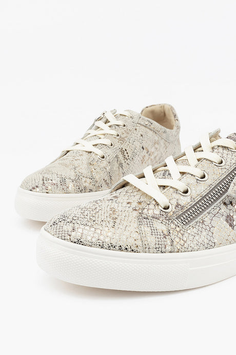 Klouds Cara Print Taupe Snake