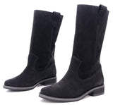 Bosccolo Womens Boots - Black Nubuck