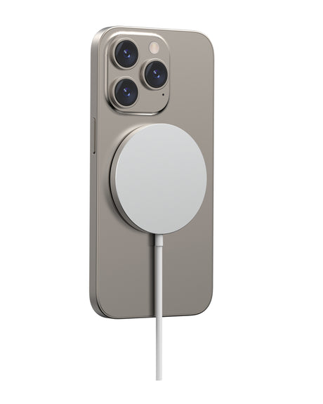 TODO 15W Fast Charging Wireless Phone Charger Pad Charge - White