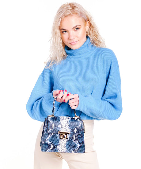 Bosccolo Handbag - Navy Blue