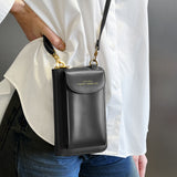 LONDON - Wallet Smartphone Crossbody Bag - BLACK