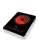 TODO 2000W Infrared Hotplate Electric Cooktop Tempered Crystal Glass Touch Control