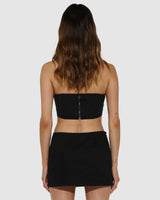 BY.DYLN Cassidy Corset - Black