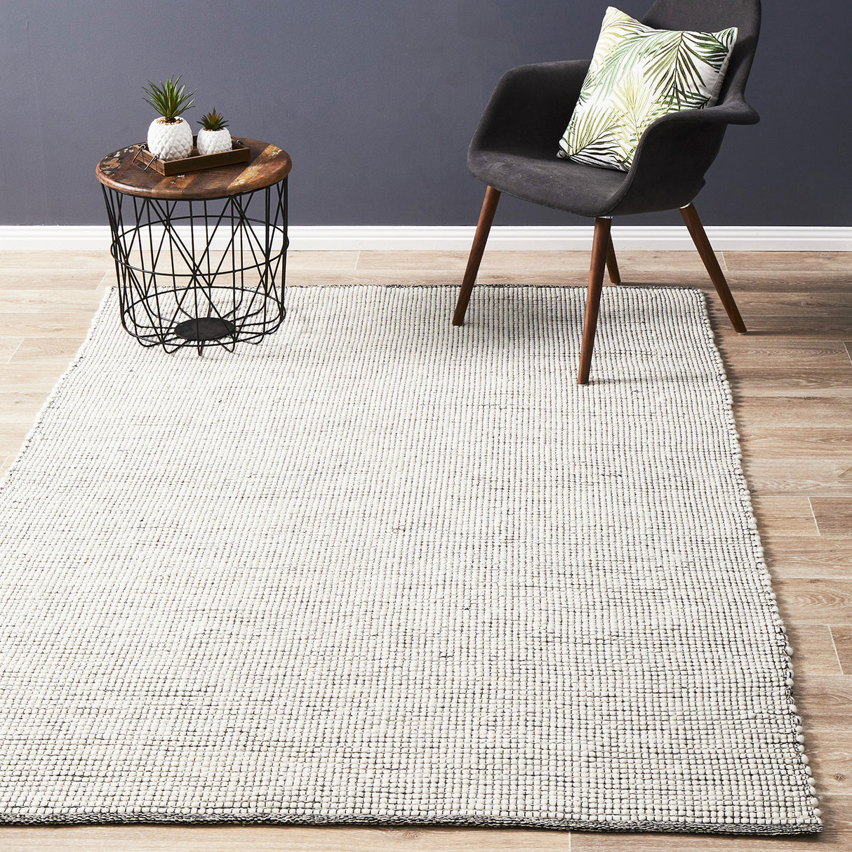 Loft Black Rug