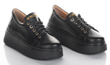 Bosccolo Womens Sneakers - Black