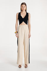 Madison The Label Nadene Pants - Oat