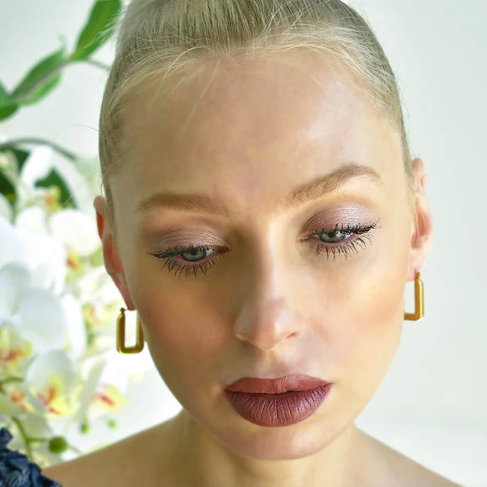 Bullion Gold Lola Hoop Gold Layered Earrings