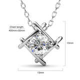 Krystal Couture Majestic Beauty Necklace Embellished with SWAROVSKI Crystals