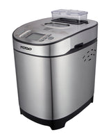 TODO Stainless Steel Bread Maker 13 Programs Menu 550W Power Fruit Nut Dispenser Keep Warm Function
