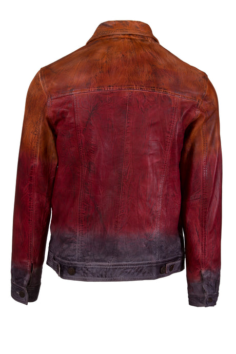 Mens Night Shade Leather Jacket