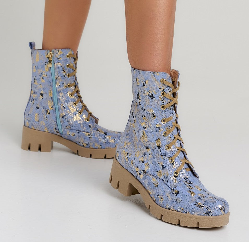 Bosccolo Womens Boots - Blue