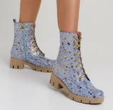 Bosccolo Womens Boots - Blue