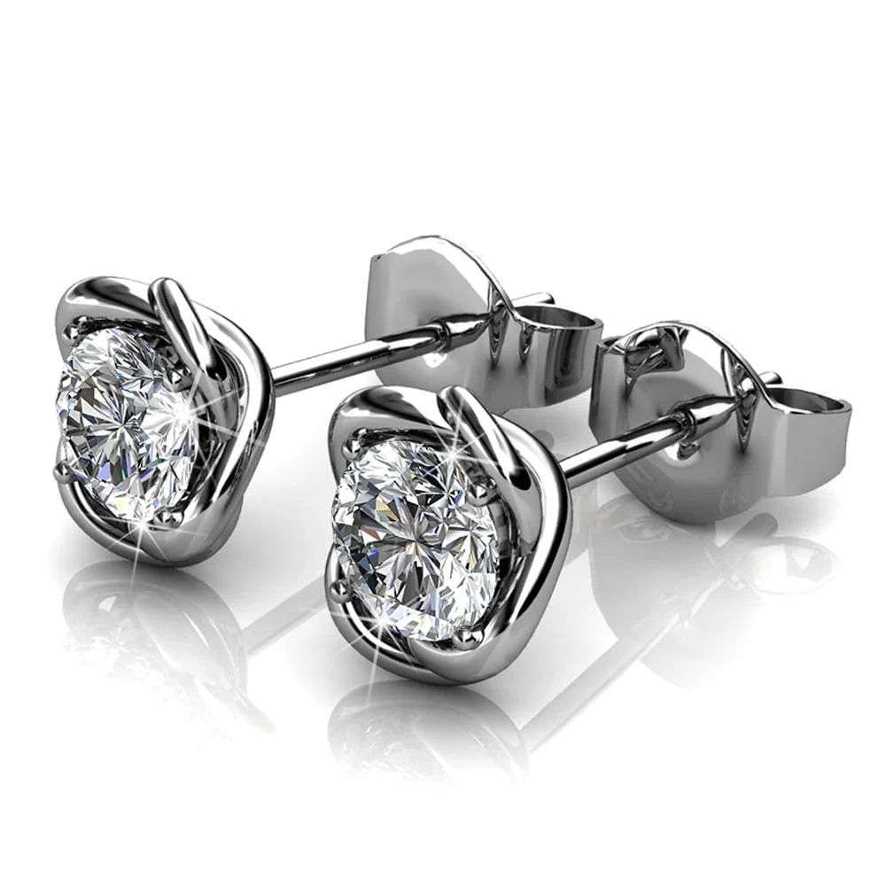 Boxed Center Piece Necklace and Sweet Delight Earrings Set Embellished with SWAROVSKI® crystals