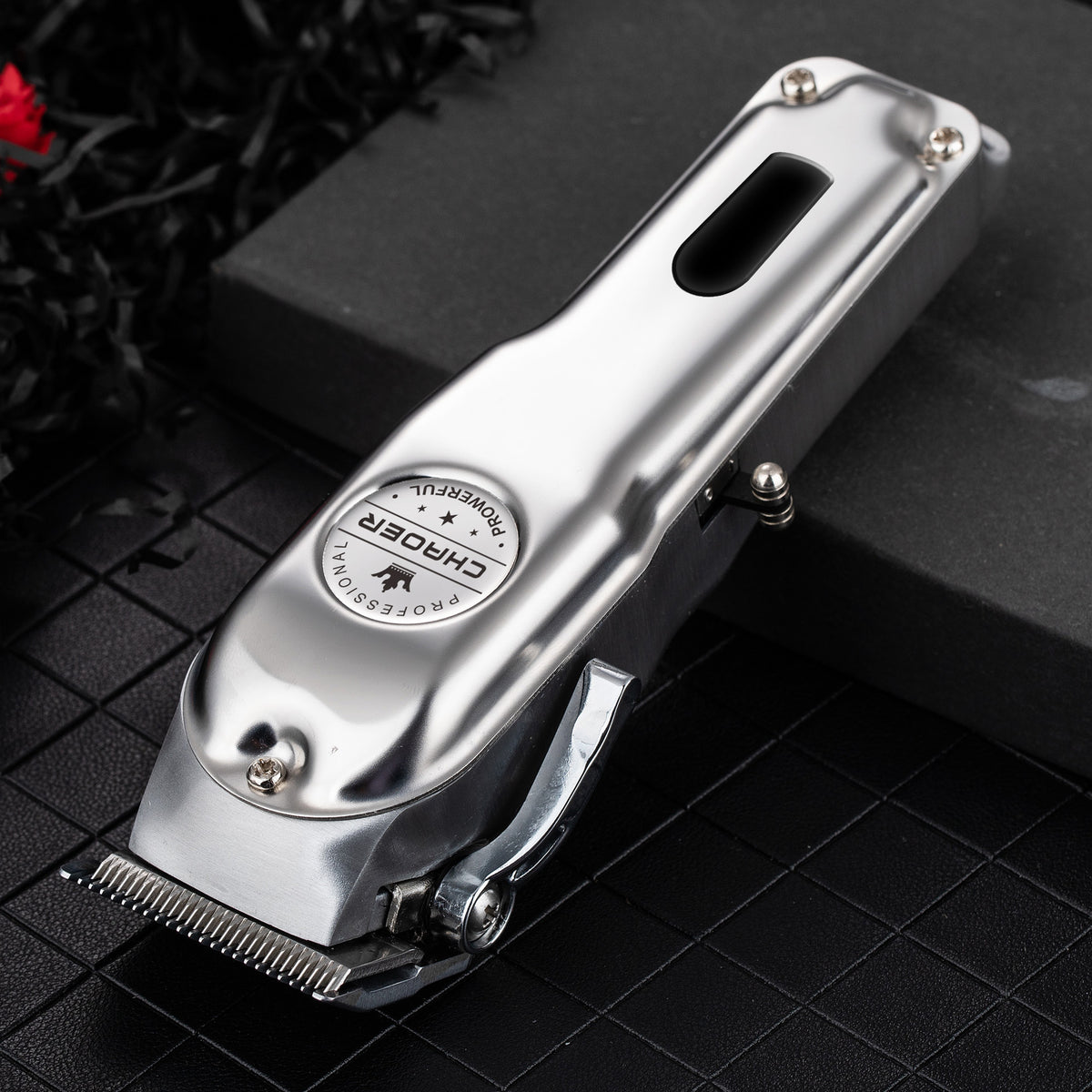 TODO Cordless Hair Clipper Beard Trimmer 3.7V 2000mAh Stainless Steel Blade USB Charge