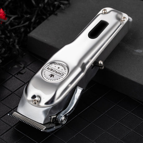 TODO Cordless Hair Clipper Beard Trimmer 3.7V 2000mAh Stainless Steel Blade USB Charge