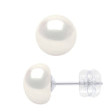 Earrings White Gold - Natural White