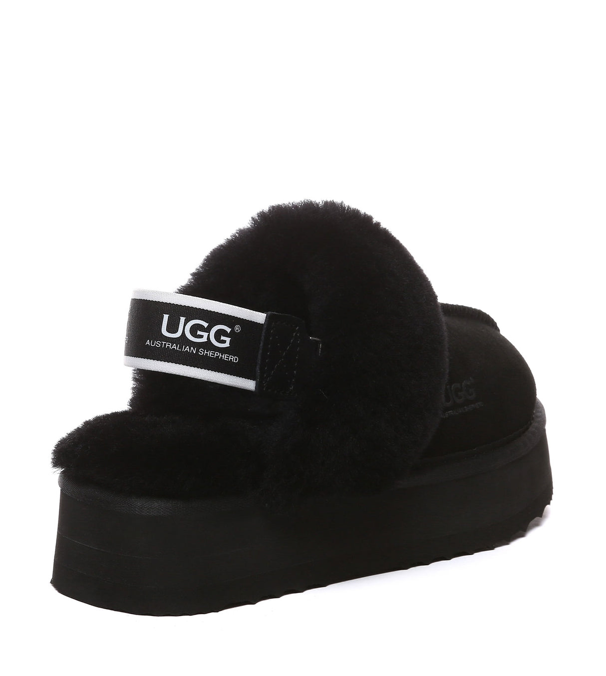 Australian Shepherd UGG Musa platform - Black