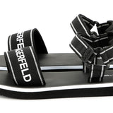 Karl Lagerfeld Girls Fete Musique D3 Sandals - Black