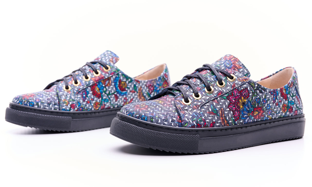 Bosccolo Womens Sneakers - Blue Multicolor