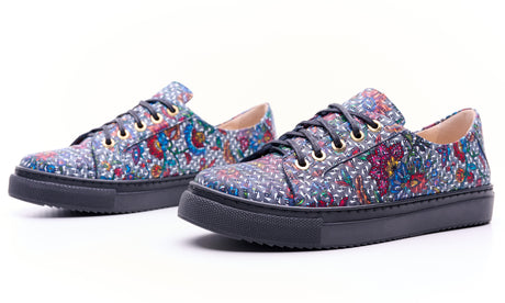 Bosccolo Womens Sneakers - Blue Multicolor
