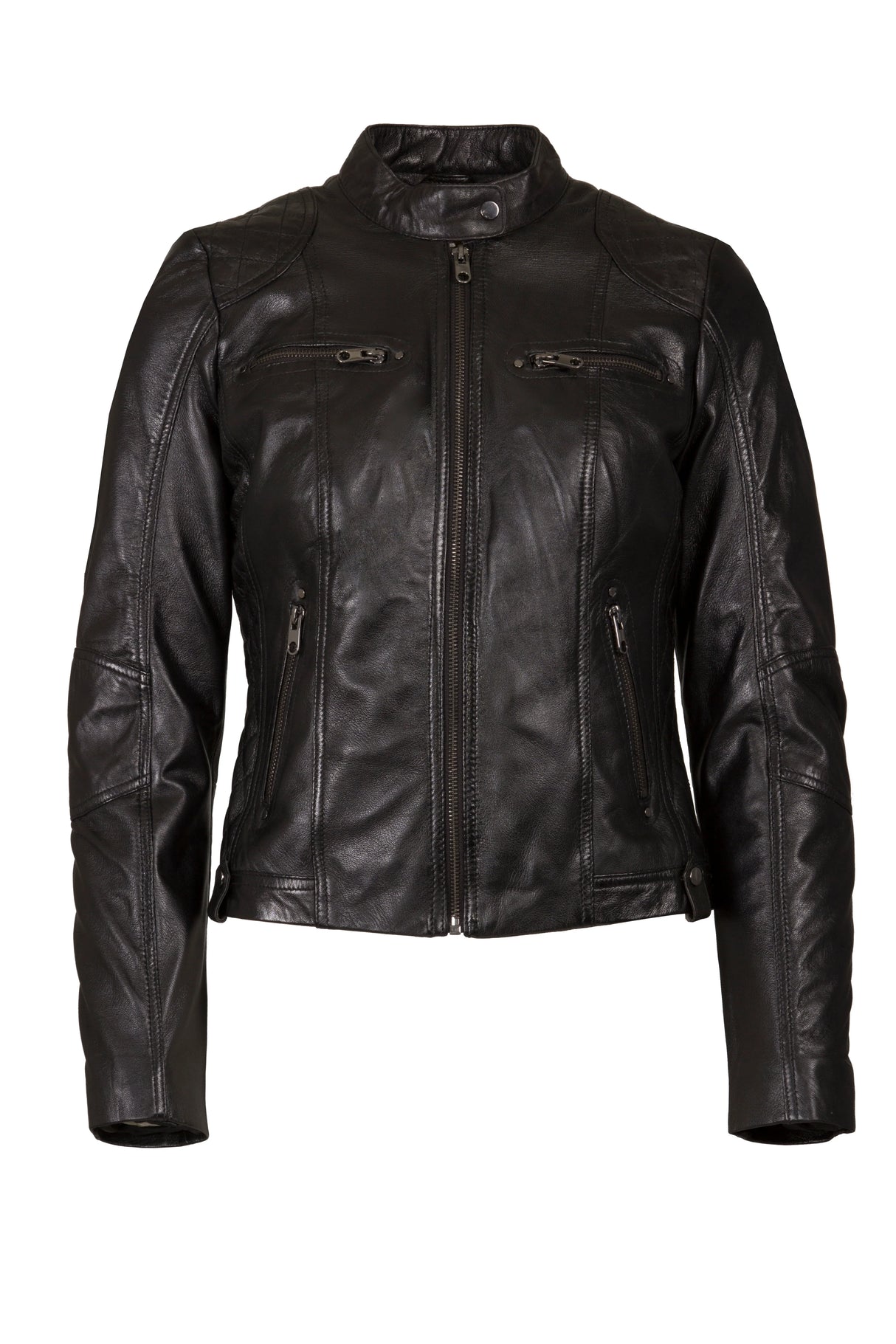 Womens Black Leather Jacket