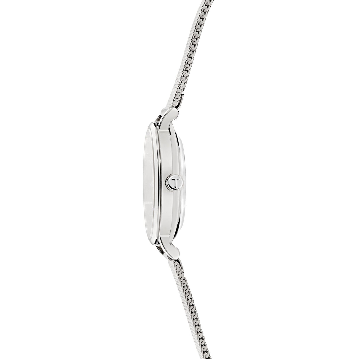 Ted Baker Womens Staciie 28mm Mother of Pearl Dial with Silver-Tone Mesh Strap