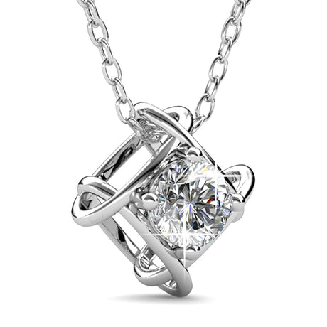 Krystal Couture Majestic Beauty Necklace Embellished with SWAROVSKI Crystals