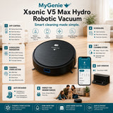 MyGenie Xsonic V5 Max Hydro Robotic Vacuum