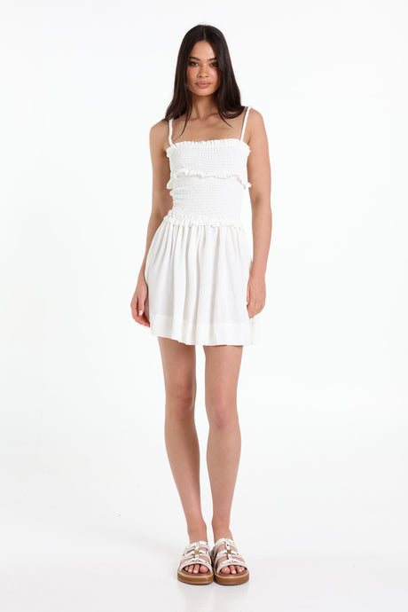 Lost In Lunar Women's Kerry Mini Dress - White