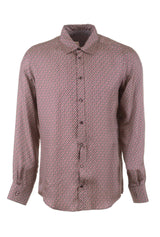 Dolce & Gabbana Men Printed Long Sleeve Shirt