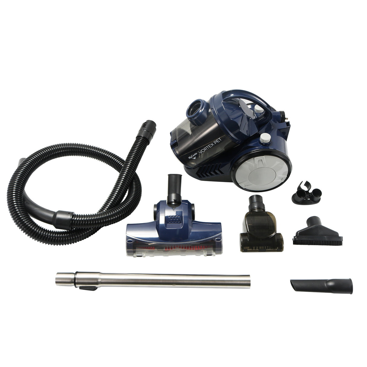 MyGenie 1000W Canister Pet Vacuum - Blue Grey