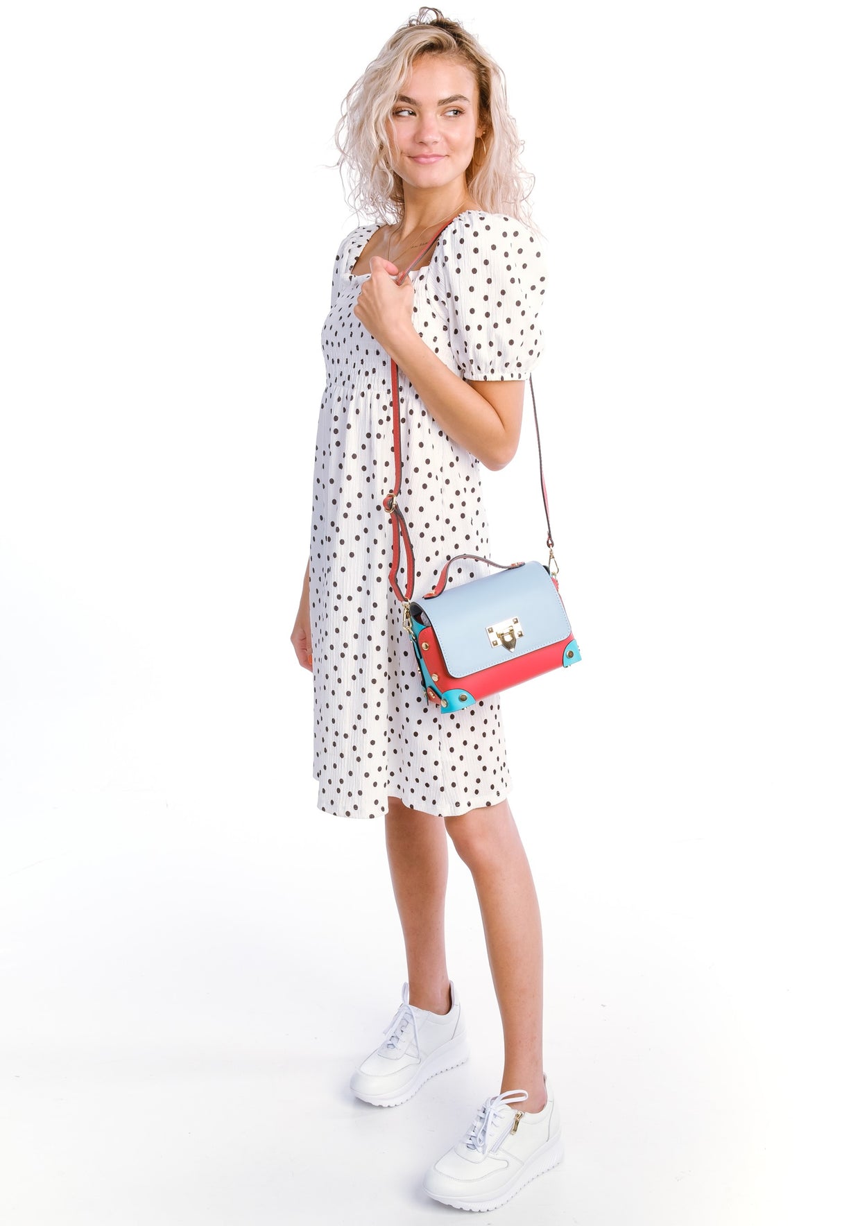 Bosccolo Crossbody - Blue/Red/Turquoise