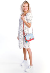 Bosccolo Crossbody - Blue/Red/Turquoise