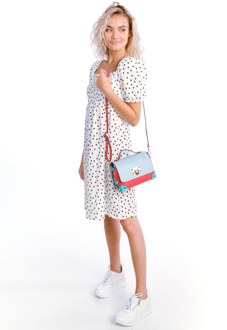 Bosccolo Crossbody - Blue/Red/Turquoise