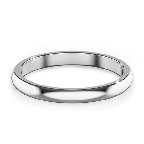 Bullion Gold Camille Minimal Stacker Ring in Silver