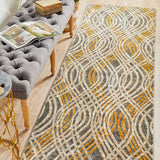 Dream Scape 852 Charcoal Runner Rug