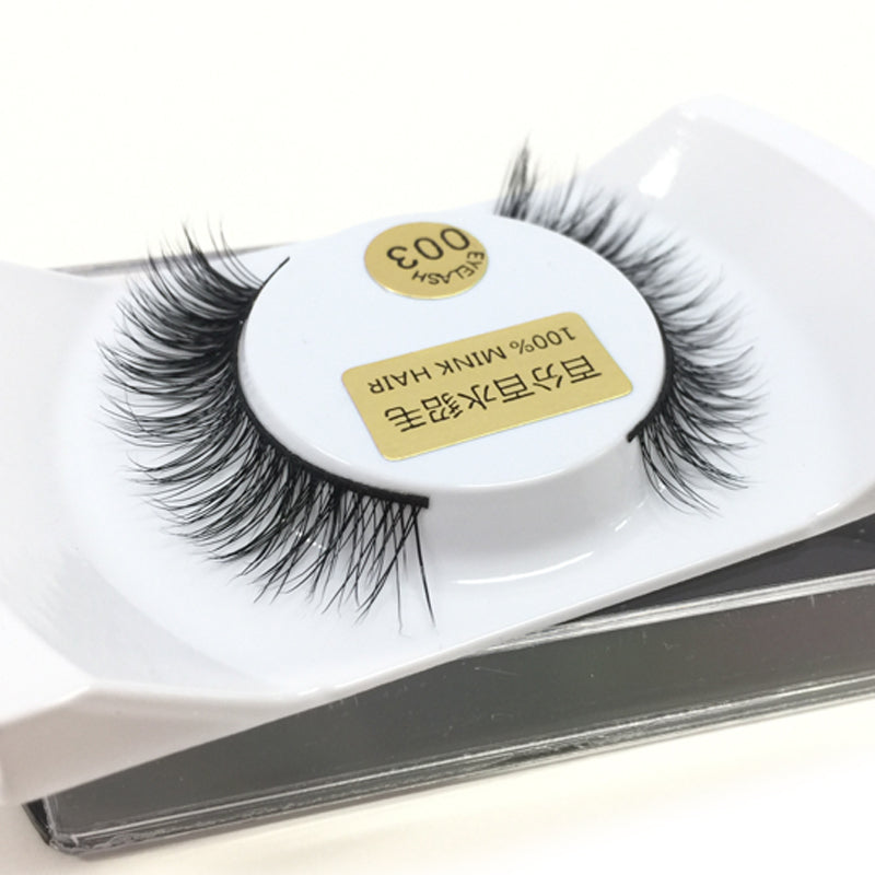 Eyelash Extension Quality Synthetic Natural Look Lashes Long Fake Eye Style 01