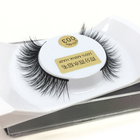 Eyelash Extension Quality Synthetic Natural Look Lashes Long Fake Eye Style 01