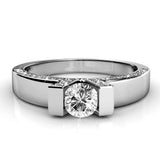 Krystal Couture Duchess Ring Embellished with Swarovski Crystals