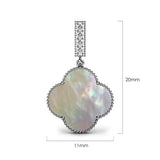 Krystal Couture Milkyway Drop Earrings Embellished with SWAROVSKI Crystals