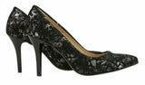 Bosccolo Womens High Heels - Black/Silver