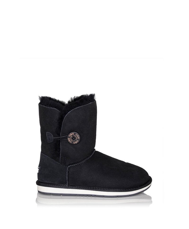 Australian Shepherd UGG Short button - Black