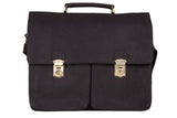 Mens Black Leather Bag