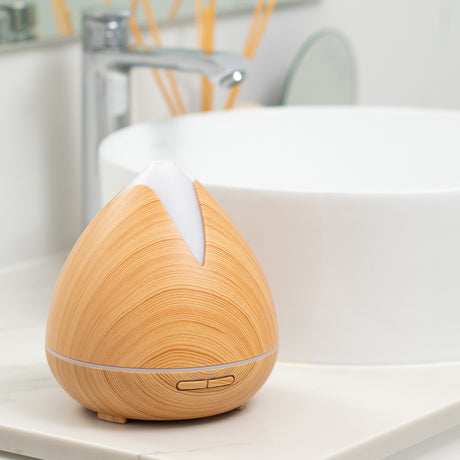 PureSpa Ultrasonic Diffuser- Light Wood