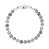 Manufacture Royale Bracelet Lucky 4 Pearl Freshwater Pearl White Sterling Silver 6-7mm