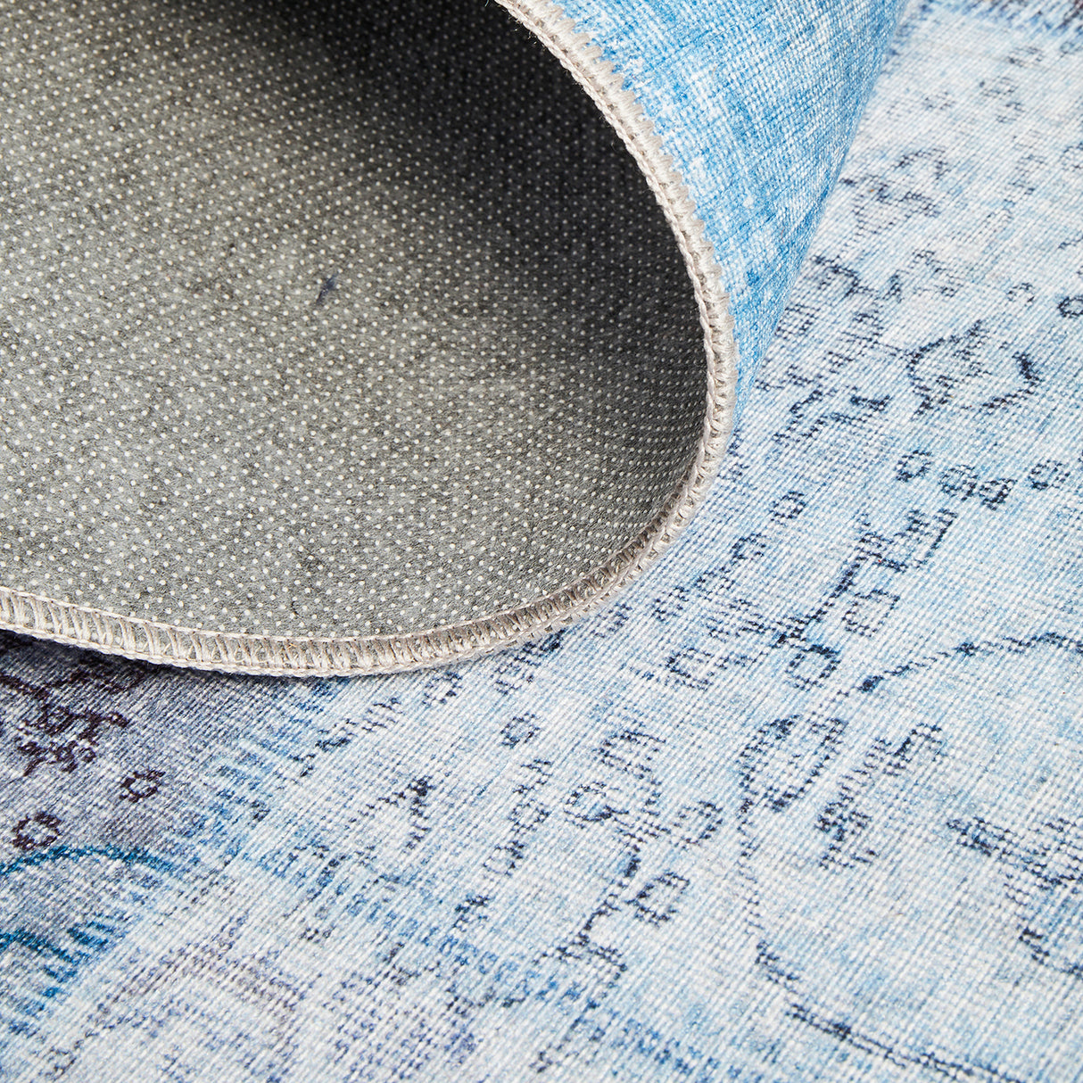 Illusions 121 Denim Runner Rug