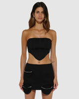 BY.DYLN Cassidy Corset - Black
