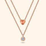 Bullion Gold Love Spark Short Necklace